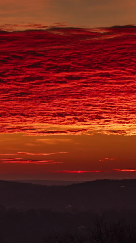 Beautiful sunrise Stock Footage 293156713