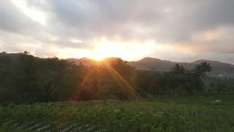 Beautiful sunrise Stock Footage 325516428