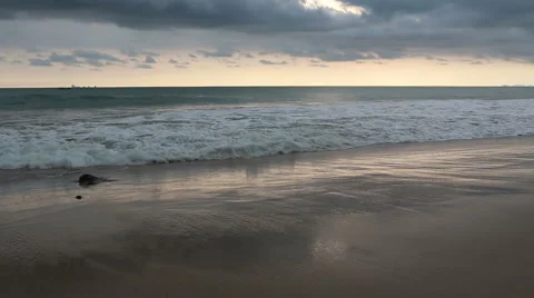 Beautiful sunset at andaman ocean. Stock Footage 64143457