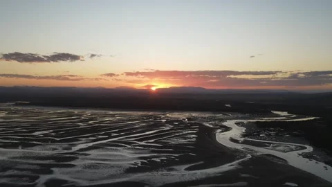 Beautiful Sunset In Australia Stock Footage 261545871