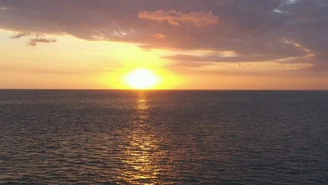 Beautiful sunset in Bali. Stock Footage 112319363