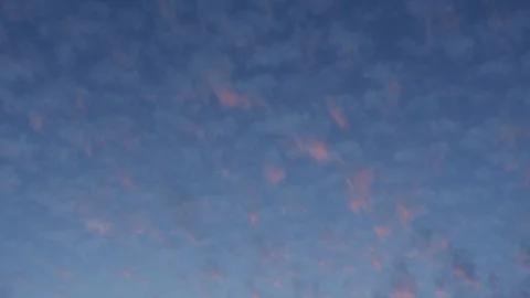 Beautiful Sunset Clouds Video stock 107512846