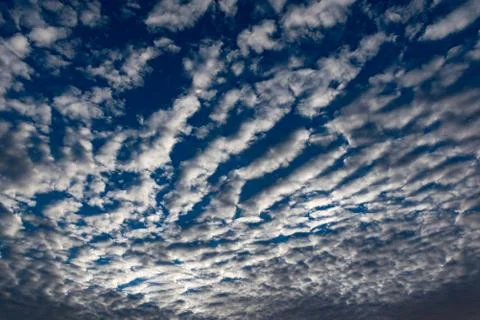 Beautiful Sunset with clouds Stock Photos