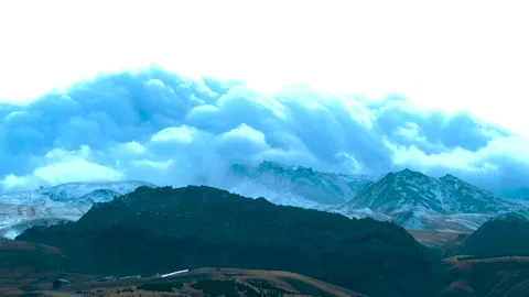 Beautiful Sunset Clouds Time Lapse 動画素材 293460670