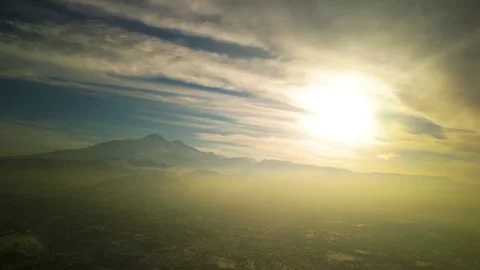 Beautiful Sunset Clouds Time Lapse 動画素材 295026869