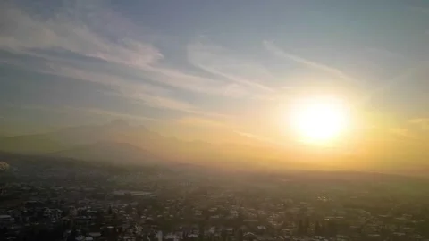 Beautiful Sunset Clouds Time Lapse 動画素材 295026959