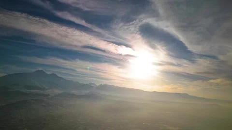 Beautiful Sunset Clouds Time Lapse 動画素材 295027136