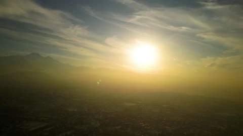 Beautiful Sunset Clouds Time Lapse 動画素材 295027517