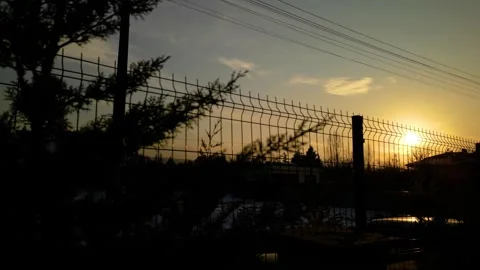 Beautiful Sunset Clouds Time Lapse 動画素材 295027713