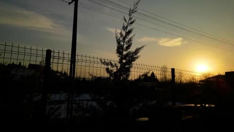 Beautiful Sunset Clouds Time Lapse 動画素材 295027852