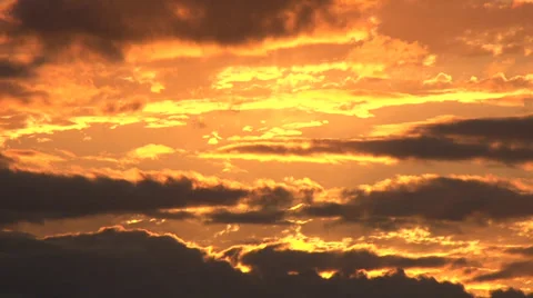 Beautiful Sunset Cloudscape Time Lapse Vídeo Stock 38176624