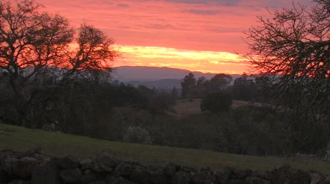 Beautiful Sunset Stock Footage 313400