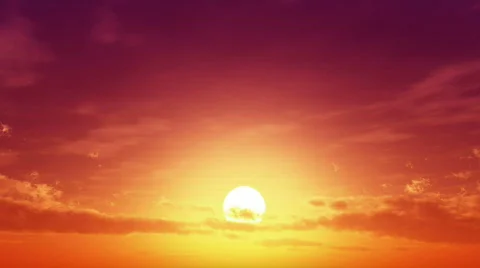 Beautiful sunset Stock Footage 631562