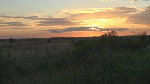 A beautiful sunset Video stock 11887095