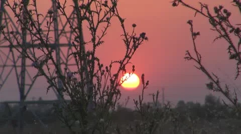 A beautiful sunset Vídeos de archivo 11887332