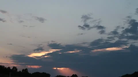 Beautiful sunset Stock Footage 21368327