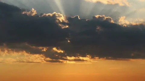 Beautiful sunset Stock-Footage 21875467