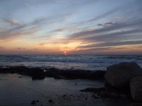 Beautiful sunset Stock Footage 22856726