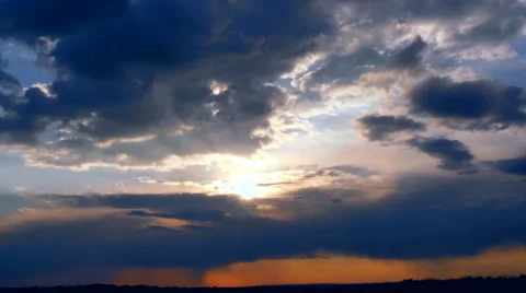 Beautiful sunset Video stock 50060338