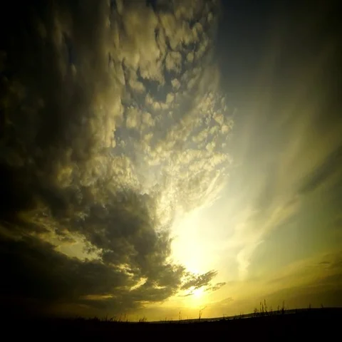 Beautiful sunset Stock Footage 69731009