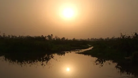 Beautiful Sunset Video stock 74358752
