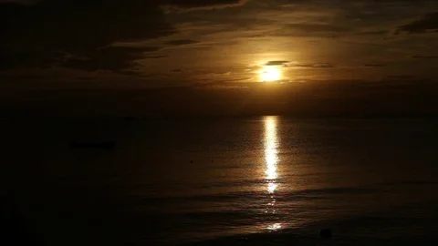 Beautiful sunset Stock Footage 91639884