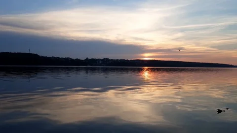 Beautiful sunset Stock Footage 108253118