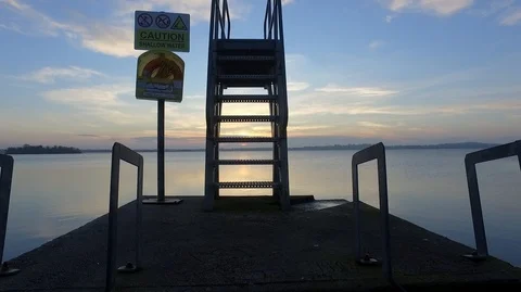 Beautiful sunset 스톡 동영상 108690097