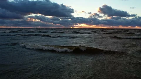 Beautiful sunset Stockbeeldmateriaal 163242590