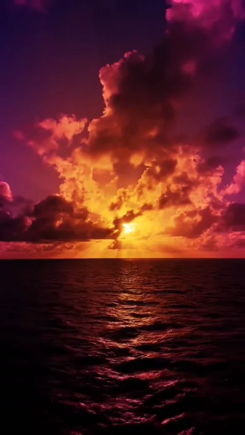 Beautiful Sunset Video stock 168940530