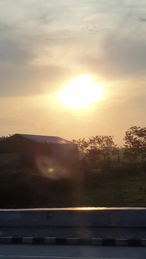 Beautiful Sunset Stock Footage 210418105