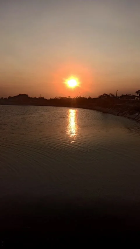 Beautiful sunset Video stock 243152971