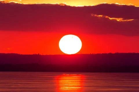Beautiful sunset light Stock-Fotos