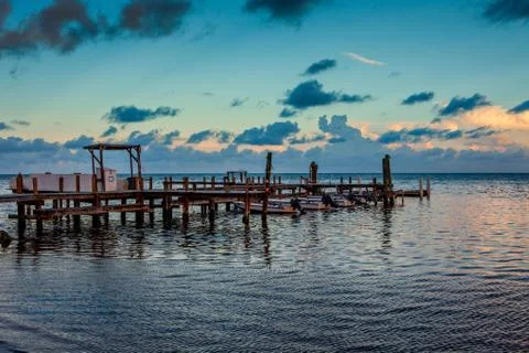 Beautiful sunset in Marathon Foto stock