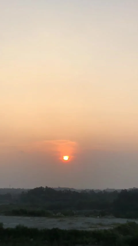 Beautiful sunset in the mountains Stock Footage 278727519
