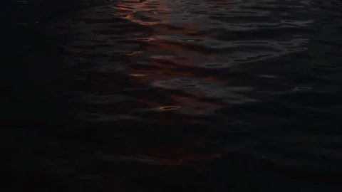 Beautiful sunset from the ocean Stock Footage 80242106