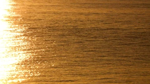 Beautiful sunset on the ocean Stock Footage 116856276