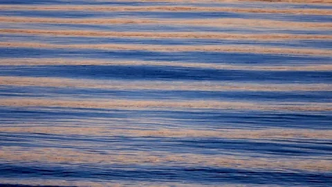 Beautiful sunset on the ocean Stock Footage 116856375