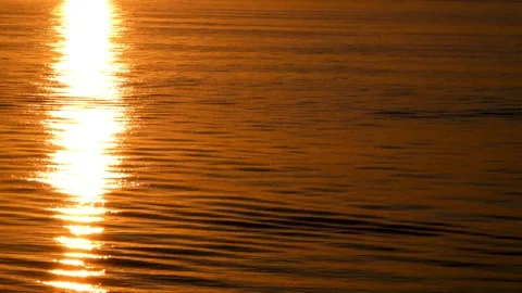 Beautiful sunset on the ocean Stock Footage 116857602