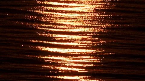 Beautiful sunset on the ocean Stock Footage 116857649