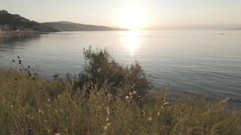 Beautiful sunset over the sea Stock Footage 311113391