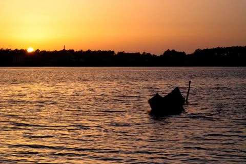 A beautiful sunset Stock Photos