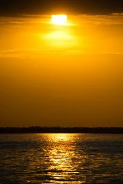 Beautiful sunset 库存照片