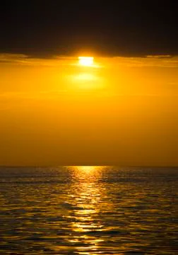 Beautiful sunset Foto stock