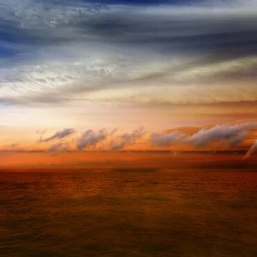 Beautiful sunset Фото