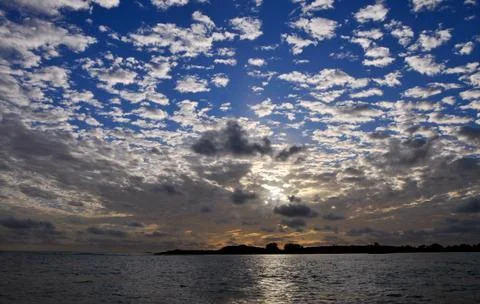 Beautiful sunset Foto stock
