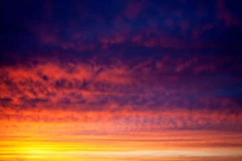 Beautiful sunset Stockfoto's