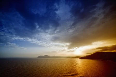 Beautiful sunset Фото