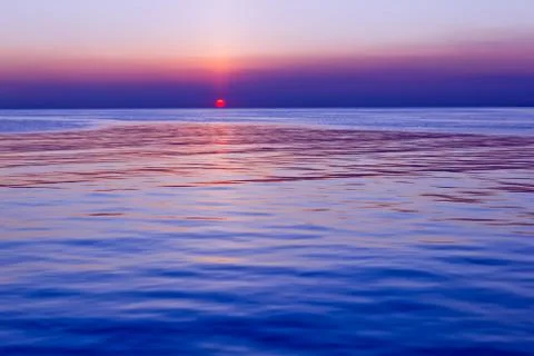 Beautiful sunset Stock Photos