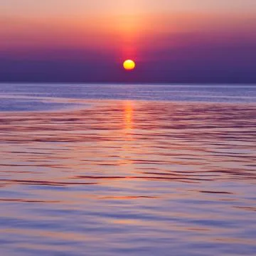 Beautiful sunset Stock Photos